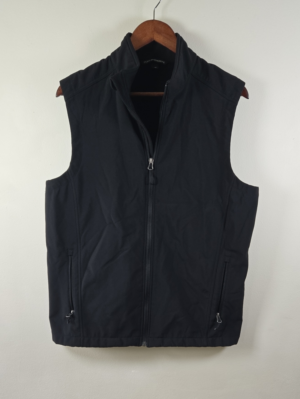 Port Authority Core Soft Shell Vest Men's Black Size Medium